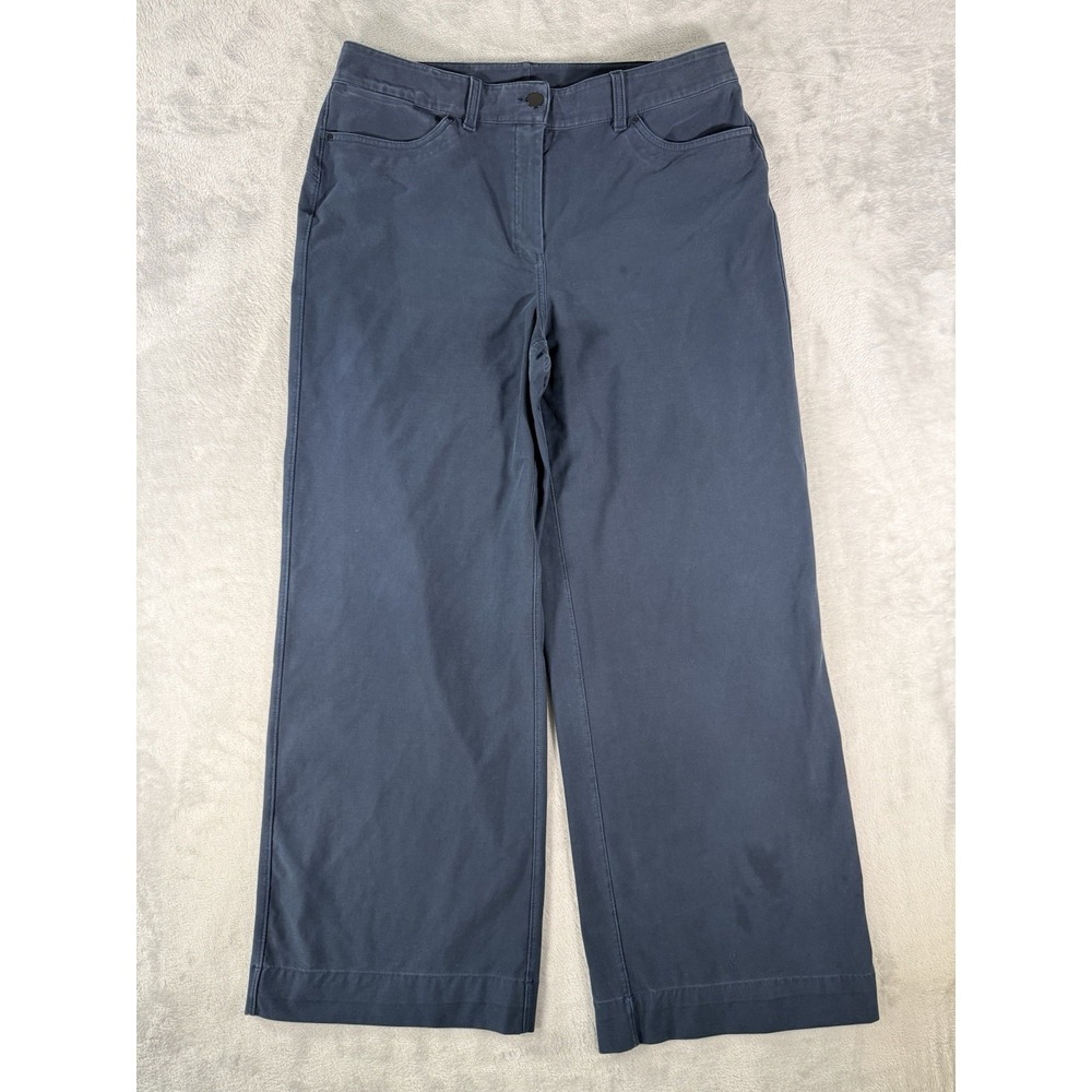Lululemon Pants Women's 31 Blue City Sleek Wide Leg LW5ENJS